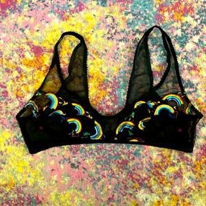 Savage Fenty pride rainbow bralette